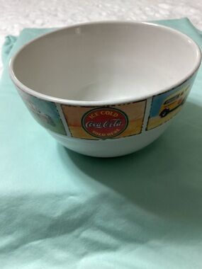 Coca Cola Gibson Retro 6.5” Bowl Good Ole Days Style